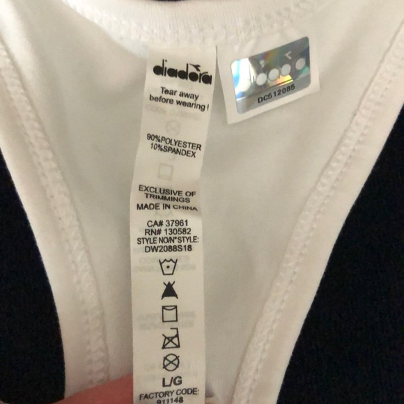 New diadora tank - Picture 2 of 4